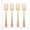 12 Packs: 24 ct. (288 total) Gold Mini Forks by Celebrate It™